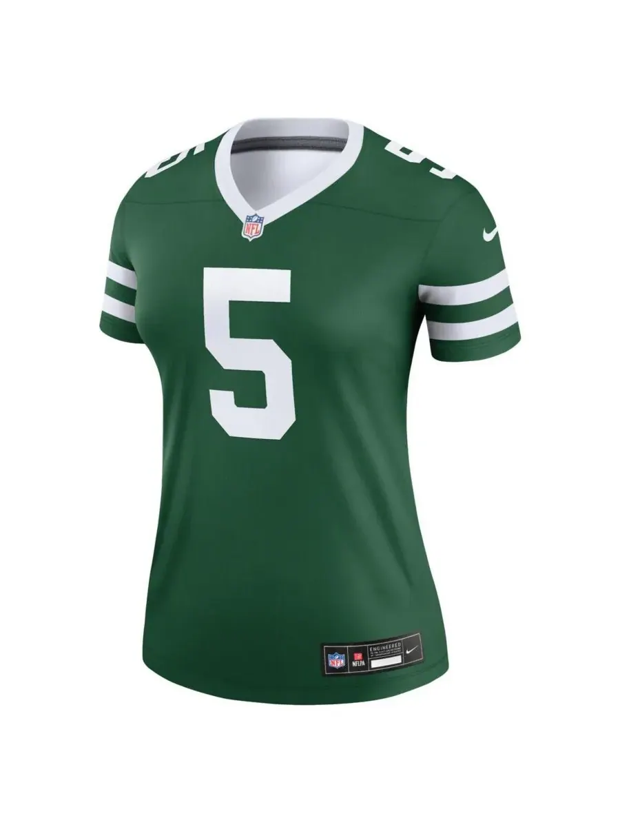 Женская футболка Garrett Wilson Legacy New York Jets Legend Nike — изображение 3 из 3, зеленый