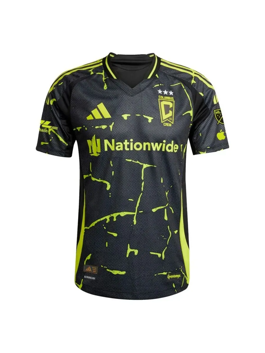 Adidas Мужская черная футболка Шона Завадзки Columbus Crew 2025 из фильма «Мурашки по коже» (The — изображение 2 из 3, черный
