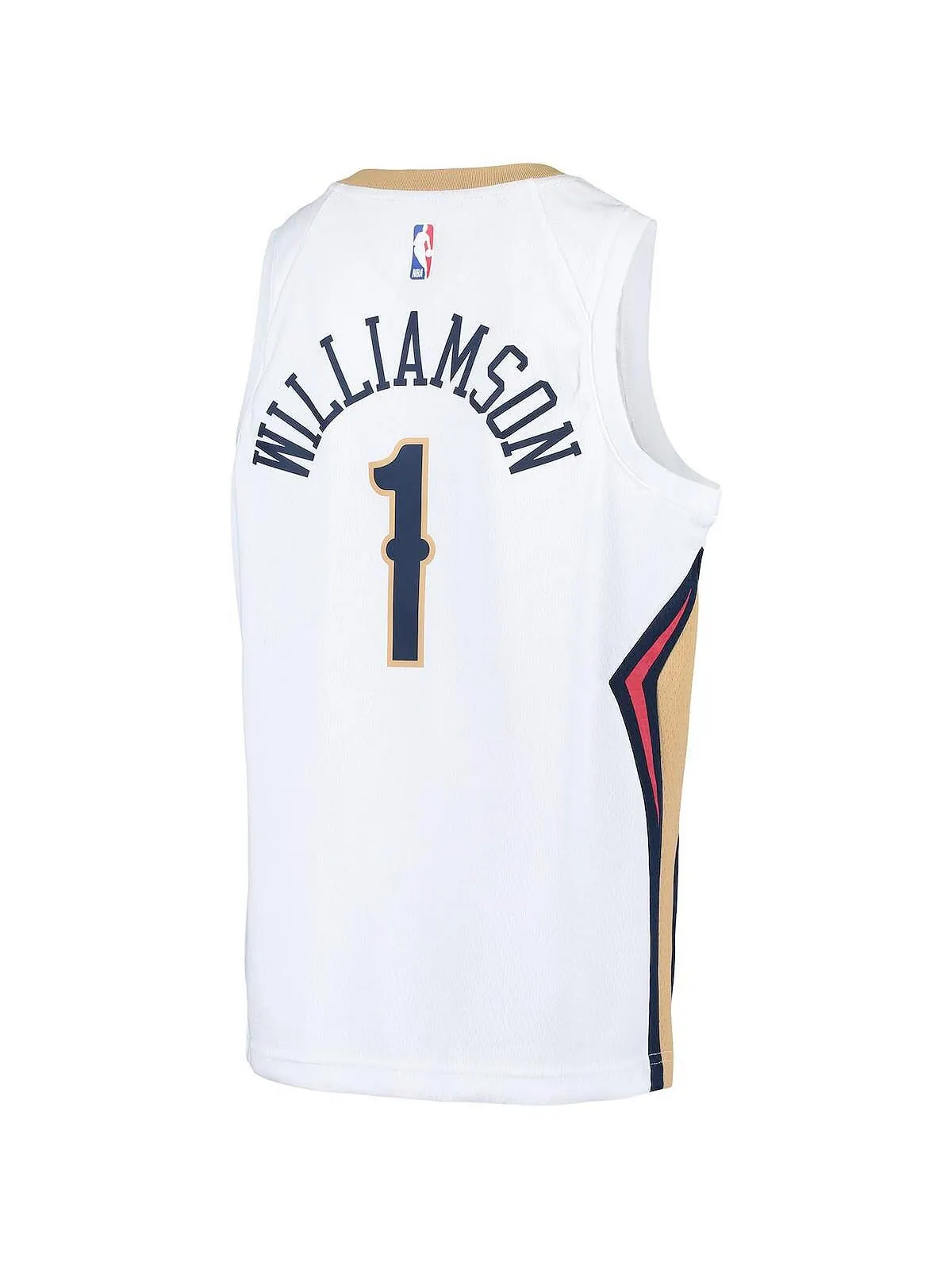 Джерси Big Boys Zion Williamson White New Orleans Pelicans Swingman Player — Association Edition — изображение 3 из 3, белый