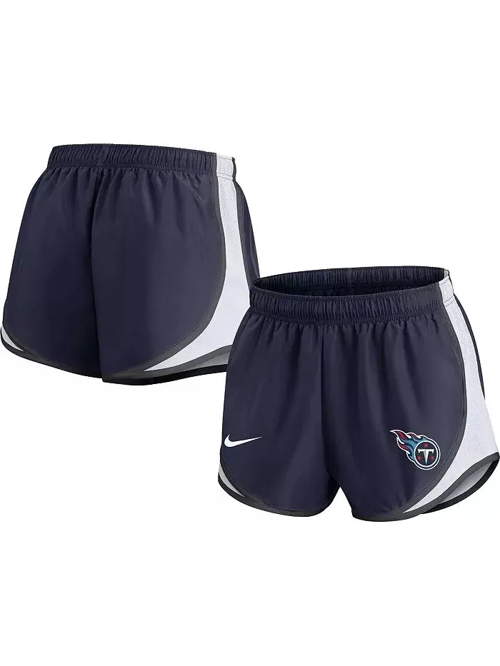 Женские шорты Navy Tennessee Titans Performance Tempo Nike — изображение 1 из 3