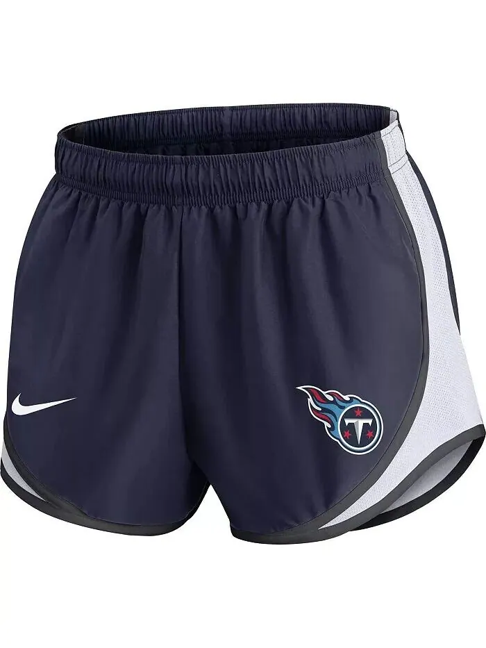 Женские шорты Navy Tennessee Titans Performance Tempo Nike — изображение 3 из 3