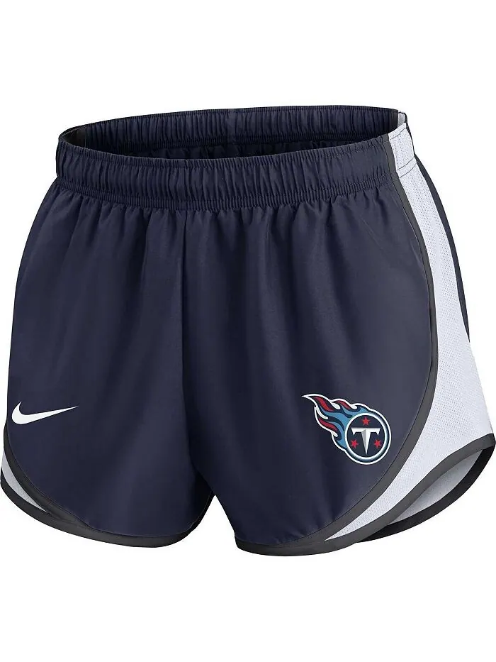 Женские темно-синие шорты Tennessee Titans Performance Tempo Nike — изображение 3 из 3, темно-синий