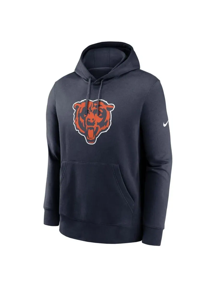 Толстовка с капюшоном Nike Club Logo — изображение 2 из 3, темно-синий