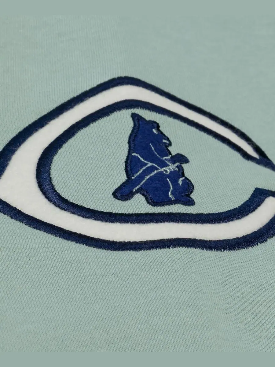 Свитшот с принтом Yacht Rock Mitchell & Ness — изображение 2 из 3, зеленый