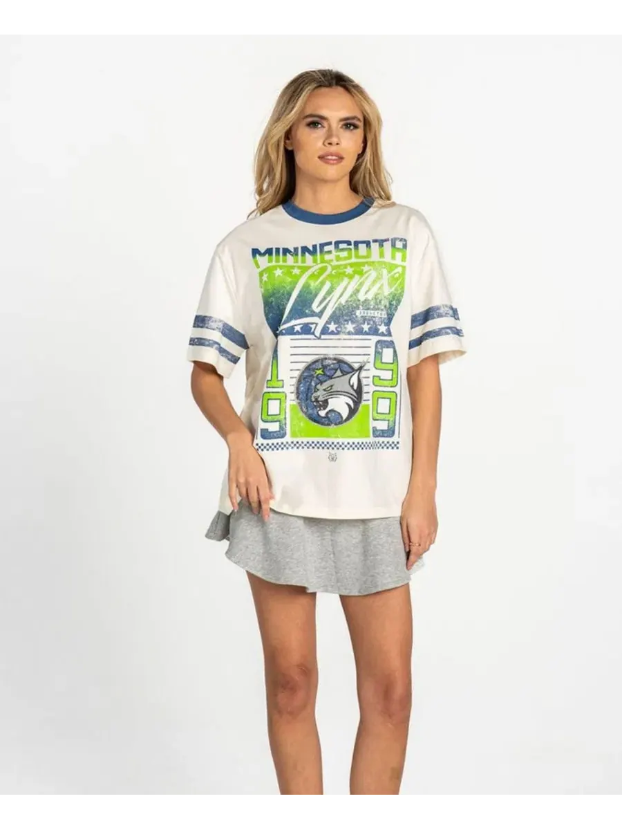 Футболка с принтом Drop-Shoulder Oversized The Wild Collective — изображение 1 из 3, белый