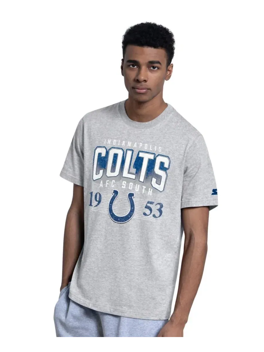 Комплект футболок с логотипом Indianapolis Colts Starter — изображение 2 из 5, серый