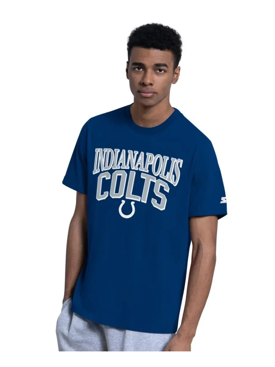 Комплект футболок с логотипом Indianapolis Colts Starter — изображение 5 из 5, серый