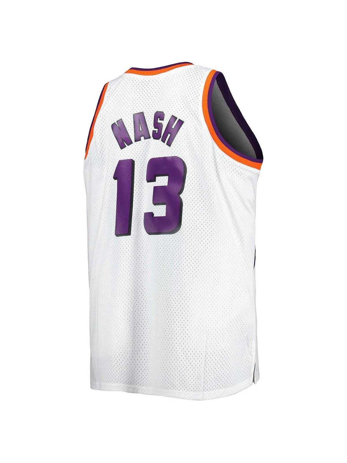 Мужская майка Steve Nash White Phoenix Suns Big and Tall Hardwood Classics 1996-97 Swingman — изображение 2 из 3, белый
