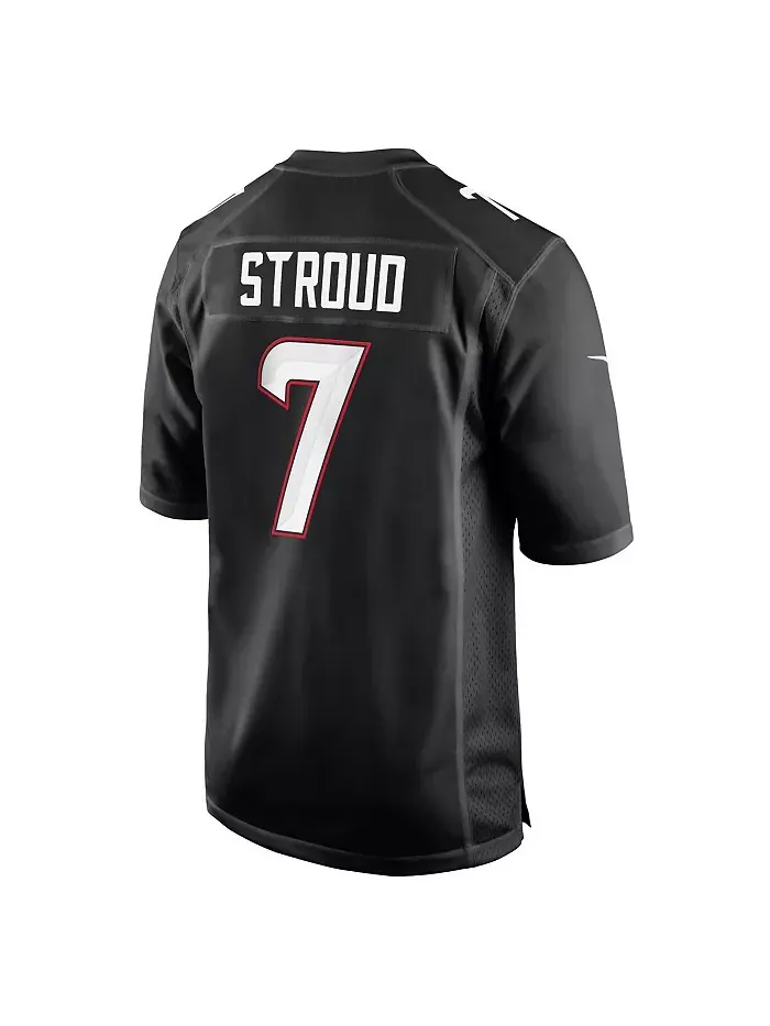 Мужская модная футболка Houston Texans Carbon Black C.J. Stroud Nike — изображение 3 из 3