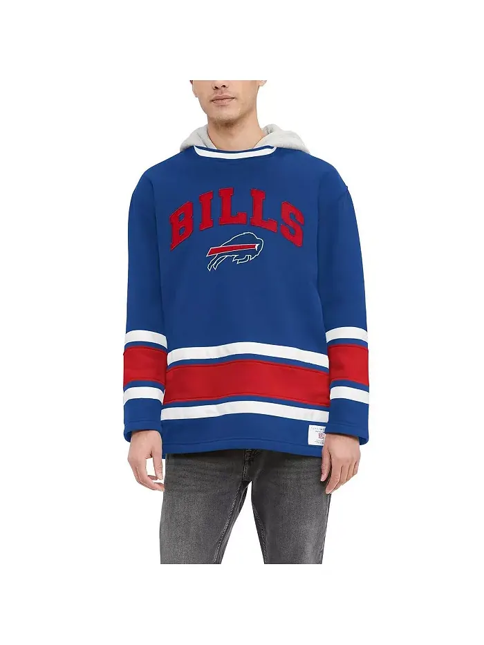 Мужская модная толстовка с капюшоном Royal Buffalo Bills Ivan Tommy Hilfiger — изображение 1 из 3