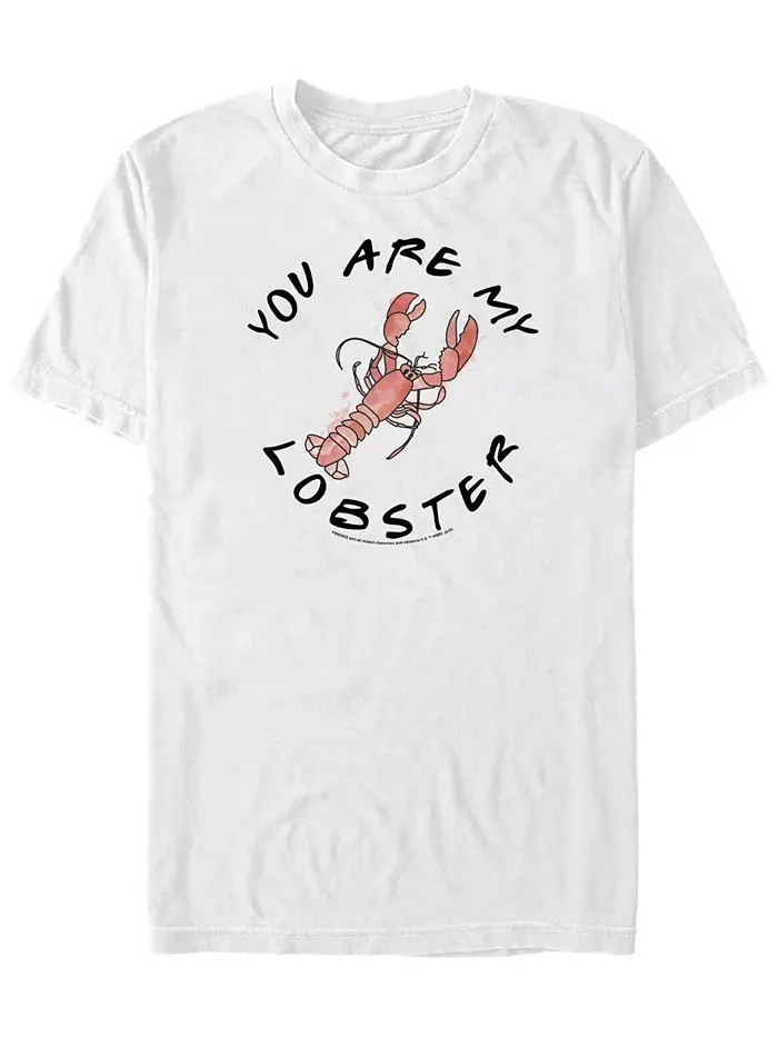 Футболка мужская с коротким рукавом Friends "You Are My Lobster" Fifth Sun — изображение 1 из 1