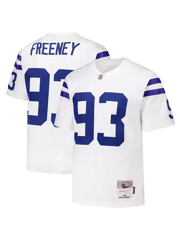 Мужская реплика джерси Indianapolis Colts 2006 Legacy, белая, Dwight Freeney Mitchell & Ness — изображение 1 из 3