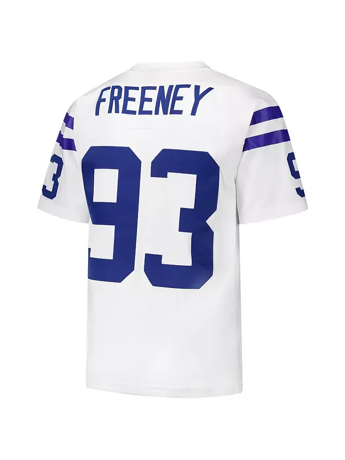 Мужская реплика джерси Indianapolis Colts 2006 Legacy, белая, Dwight Freeney Mitchell & Ness — изображение 2 из 3