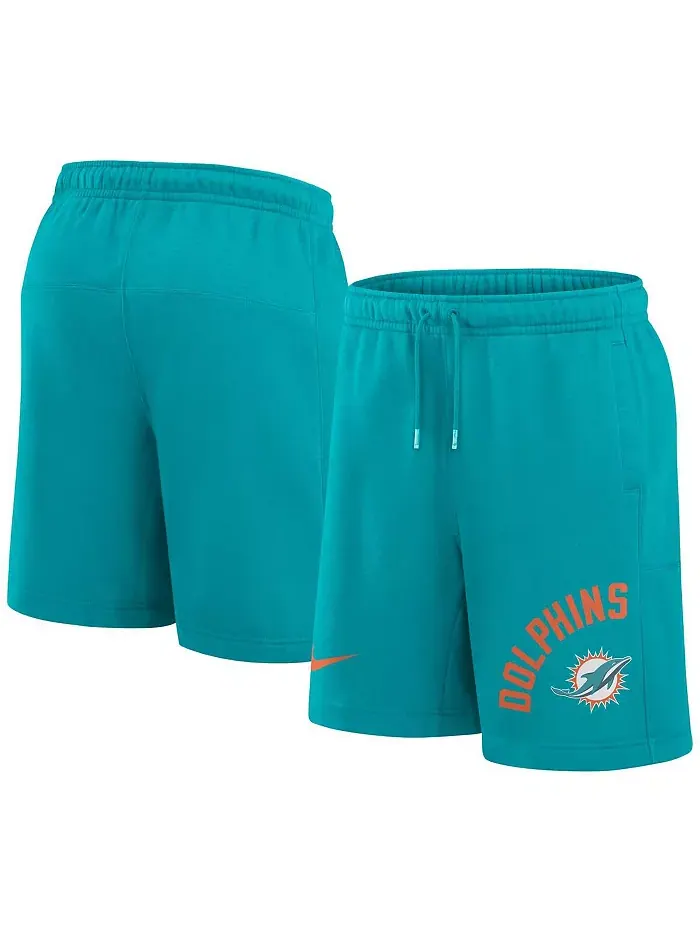 Мужские шорты Aqua Miami Dolphins Arched Kicker Nike — изображение 1 из 3