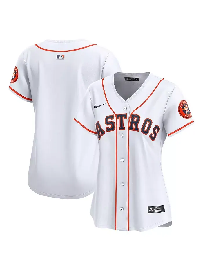 Женская белая футболка Houston Astros Home Limited Nike — изображение 1 из 3