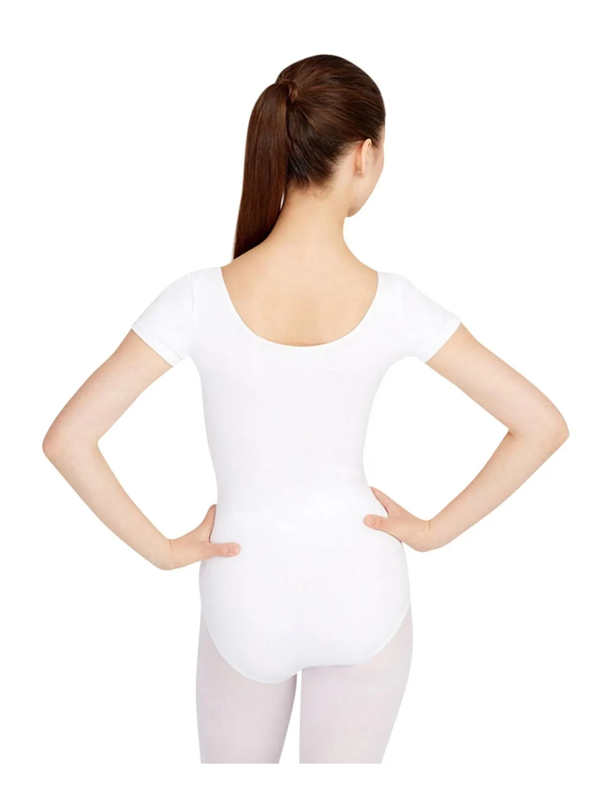 Купальник с коротким рукавом Capezio — изображение 4 из 5, фиолетовый