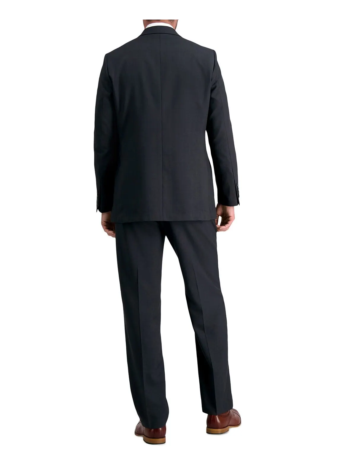 Мужской костюм Smart Wash Tech Suit классической посадки, раздельный Haggar — изображение 4 из 9, синий