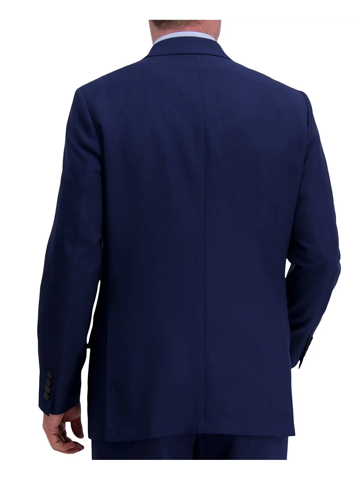 Мужской костюм Smart Wash Tech Suit классической посадки, раздельный Haggar — изображение 6 из 9, синий