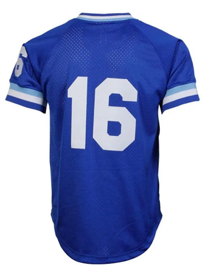 Мужской тренировочный трикотаж из ватина из сетки Bo Jackson Kansas City Royals Royal 1989 года из — изображение 2 из 5