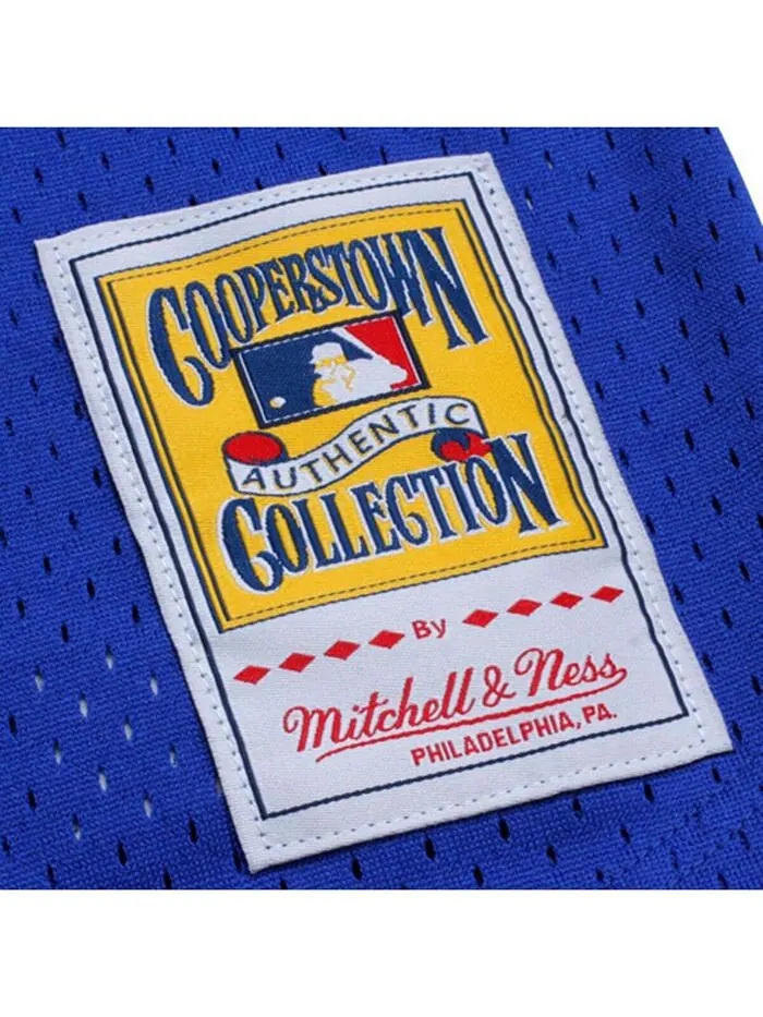 Мужской тренировочный трикотаж из ватина из сетки Bo Jackson Kansas City Royals Royal 1989 года из — изображение 4 из 5