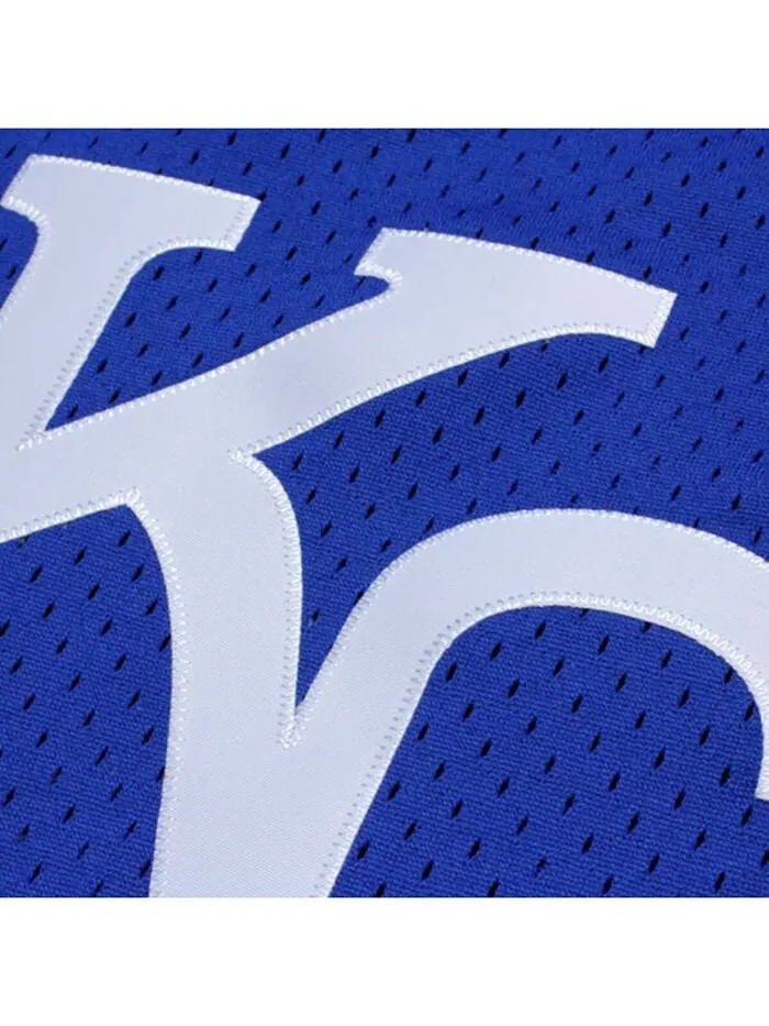Мужской тренировочный трикотаж из ватина из сетки Bo Jackson Kansas City Royals Royal 1989 года из — изображение 5 из 5