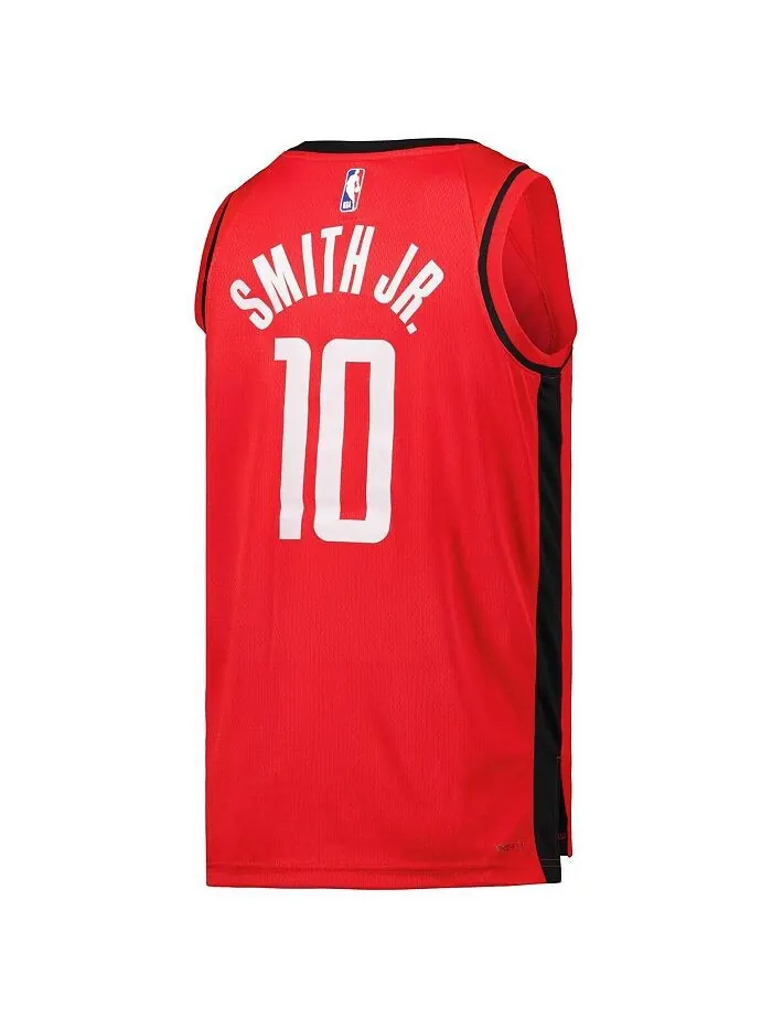 Мужская и женская майка Jabari Smith Jr. Red Houston Rockets Swingman — Icon Edition Nike — изображение 2 из 2, красный