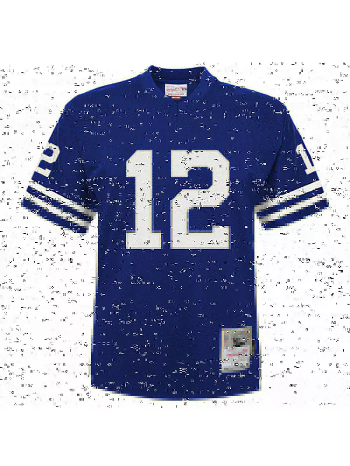 Детская футболка Dallas Cowboys с именем и номером Roger Staubach, синяя, ретро-дизайн 1971 года — изображение 2 из 3