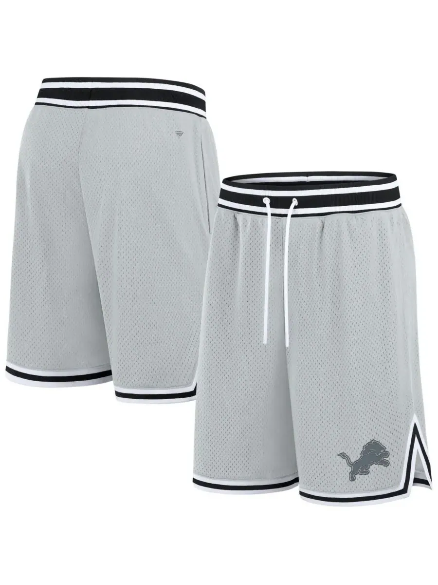 Fanatics Мужские серебристые шорты Detroit Lions Elements Future Ground Shorts — изображение 1 из 3, серебряный