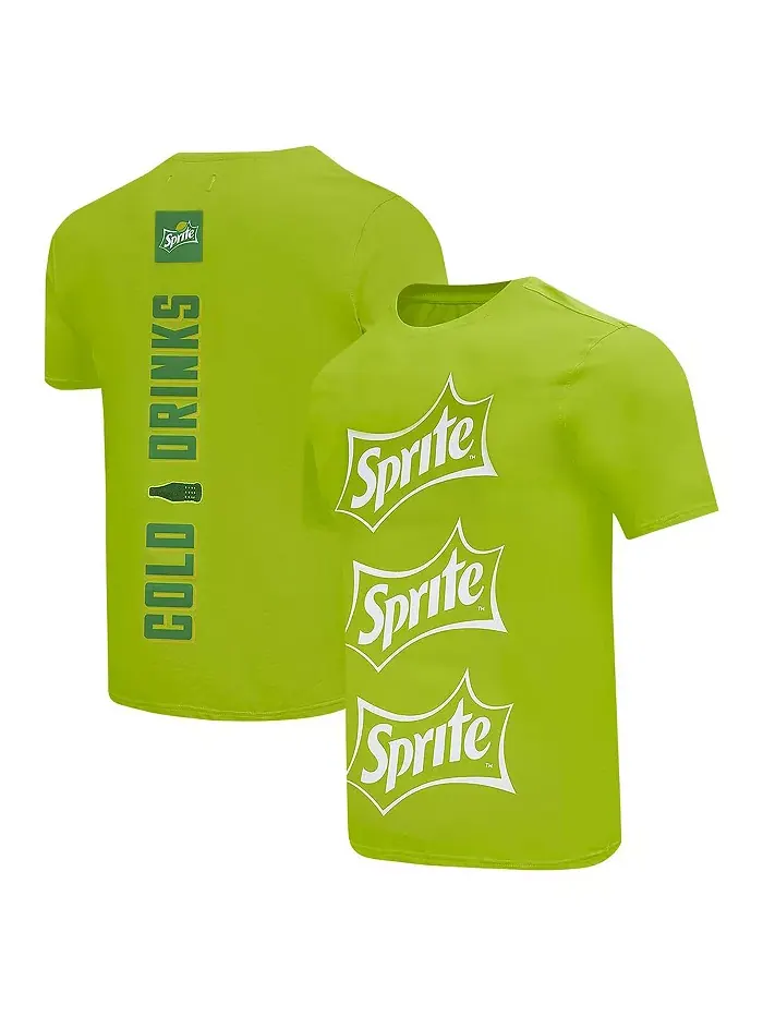Мужская футболка Light Green Sprite Cold Drinks Freeze Max — изображение 1 из 5