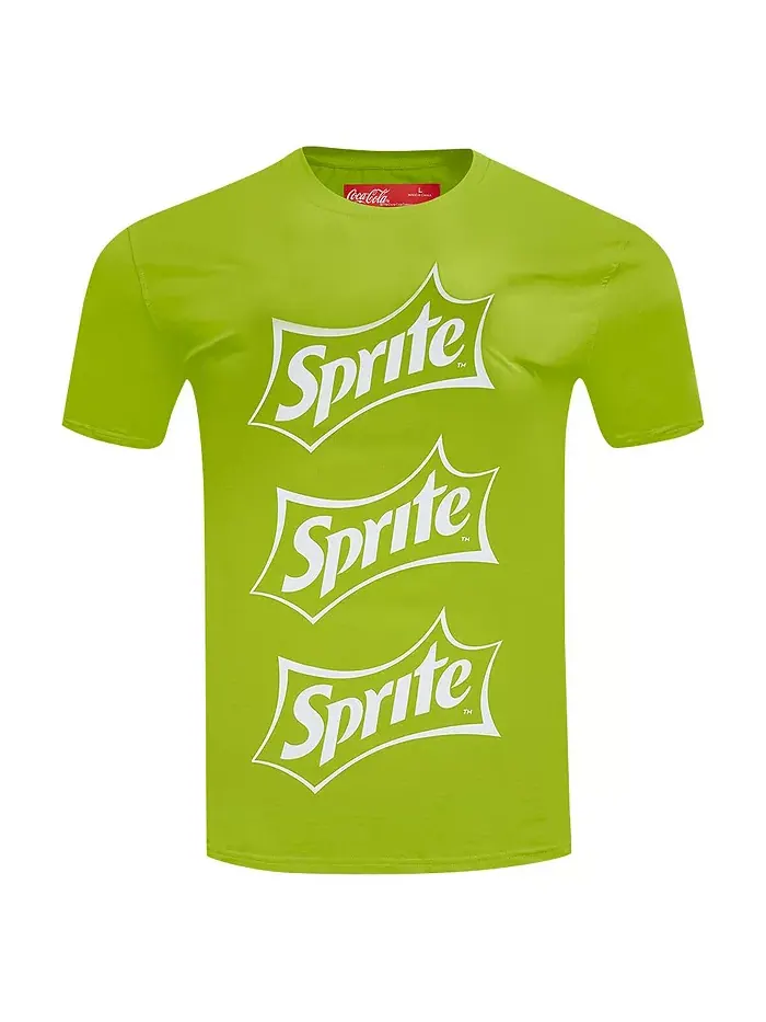 Мужская футболка Light Green Sprite Cold Drinks Freeze Max — изображение 2 из 5