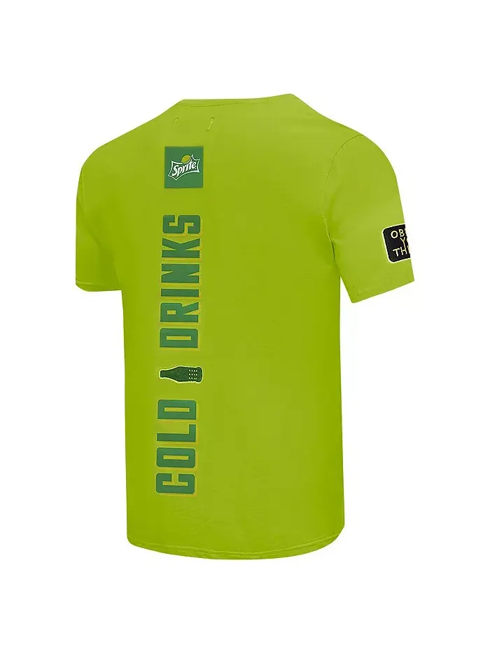 Мужская футболка Light Green Sprite Cold Drinks Freeze Max — изображение 4 из 5