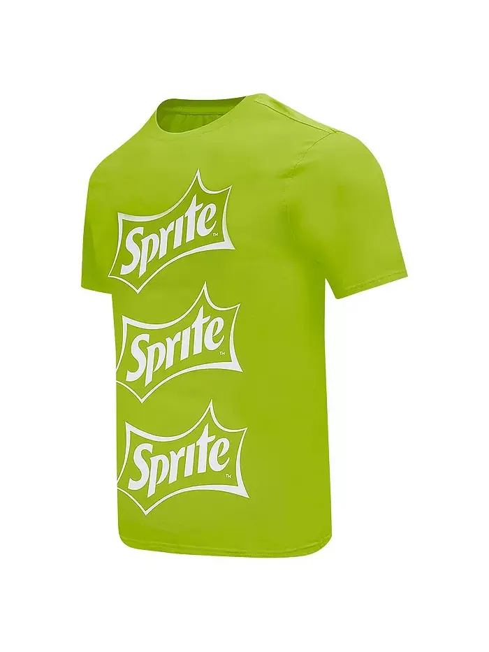 Мужская футболка Light Green Sprite Cold Drinks Freeze Max — изображение 5 из 5