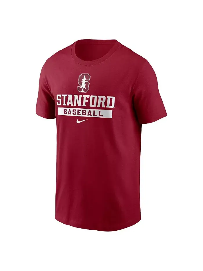 Мужская футболка Stanford Cardinal с бейсбольной тематикой Nike — изображение 3 из 3