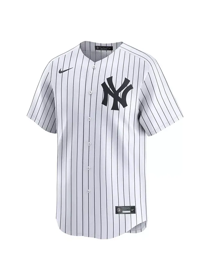 Мужская белая лимитированная джерси игрока Gerrit Cole New York Yankees для домашних матчей Nike — изображение 3 из 3