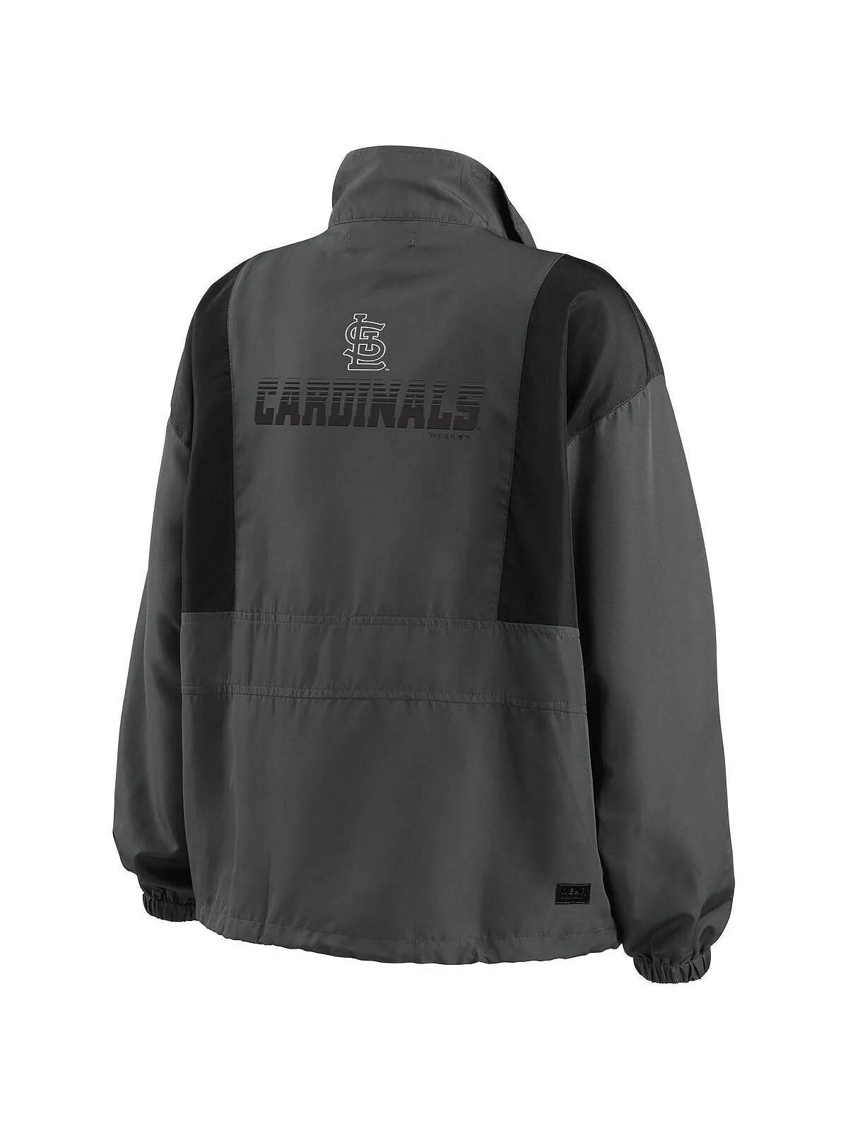 Женская темно-серая складная куртка с молнией до половины St. Louis Cardinals WEAR by Erin Andrews — изображение 2 из 3