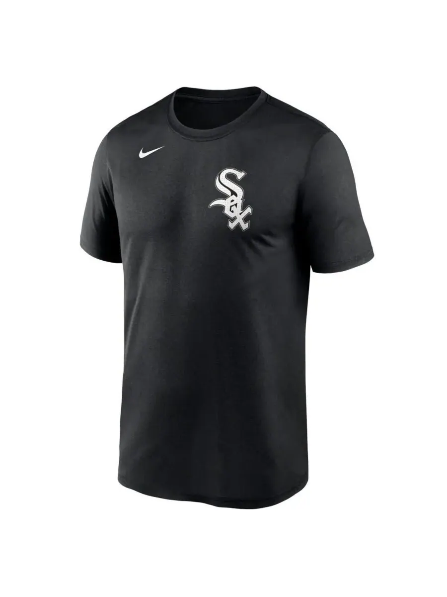 Nike Мужская черная футболка Chicago White Sox Fuse Legend — изображение 3 из 3, черный