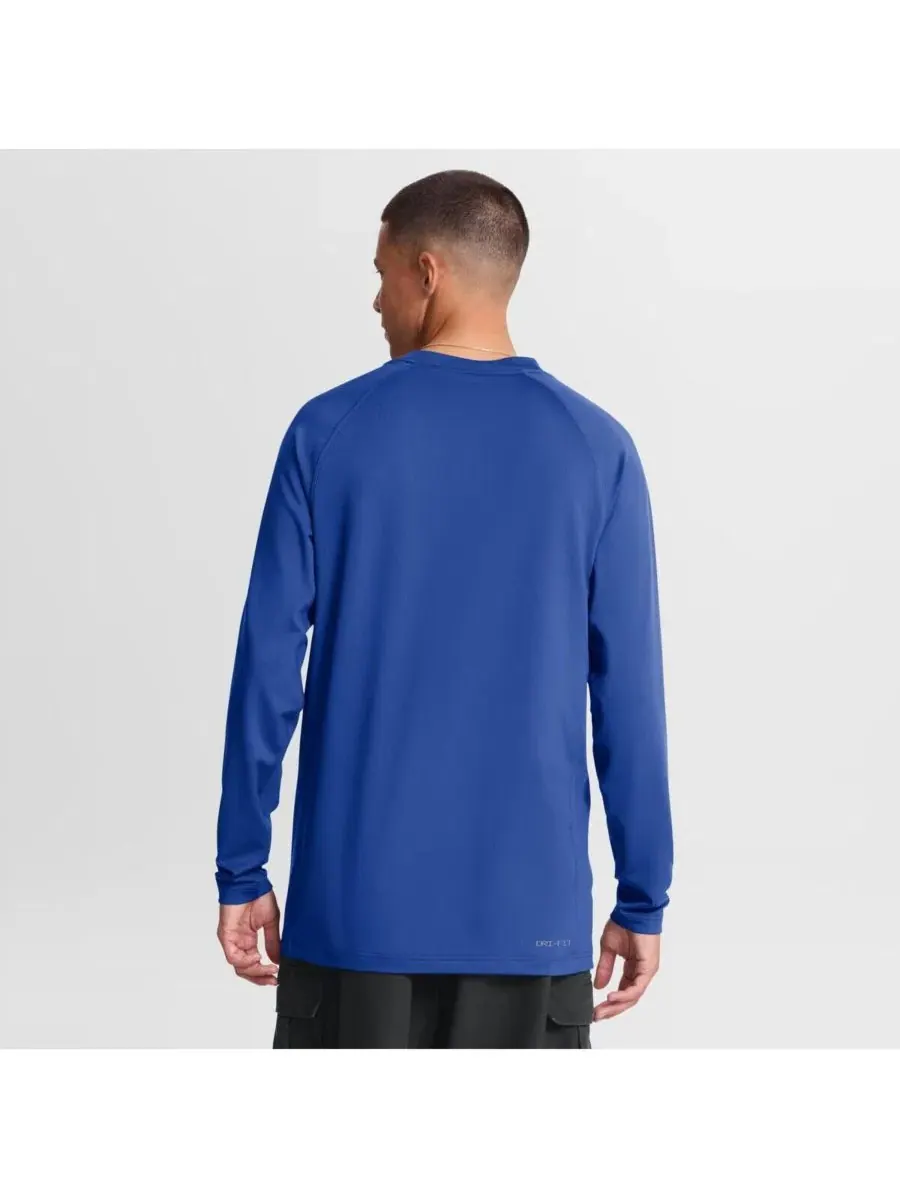 Мужская футболка с длинным рукавом Royal Kentucky Wildcats Dugout Game Time Raglan Dri-FIT Nike — изображение 4 из 4