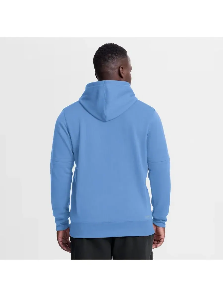 Худи с капюшоном, с длинным рукавом, с принтом, Authentic Collection Therma-FIT Nike — изображение 4 из 4, светлый синий
