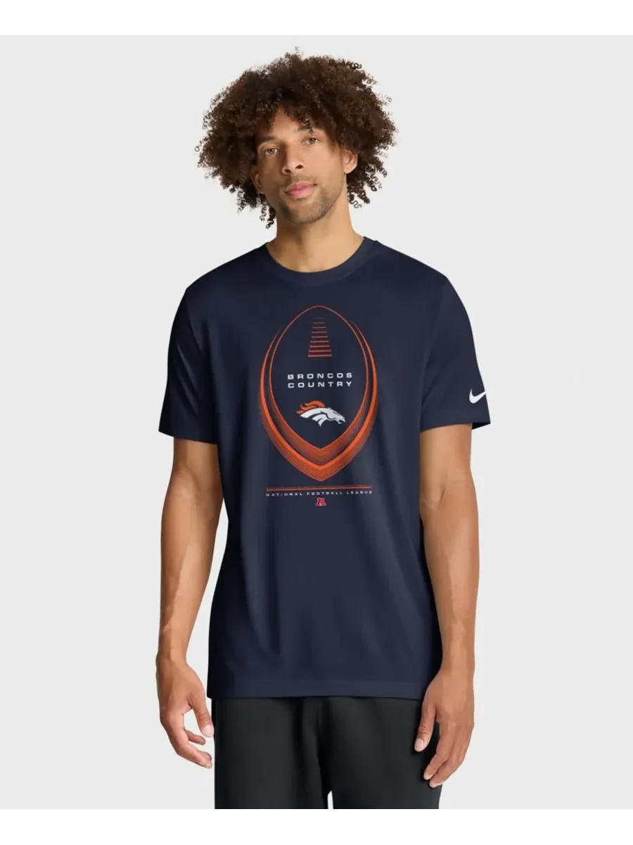Футболка Nike Legend Icon Dri-FIT с принтом — изображение 1 из 5, темно-синий