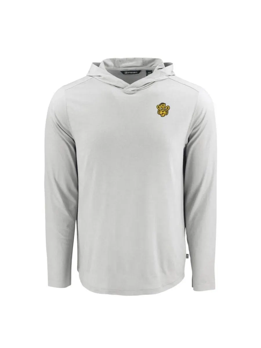 Худи с капюшоном с длинным рукавом Missouri Tigers Coastline Epic Comfort Eco Cutter & Buck — изображение 3 из 3, серый