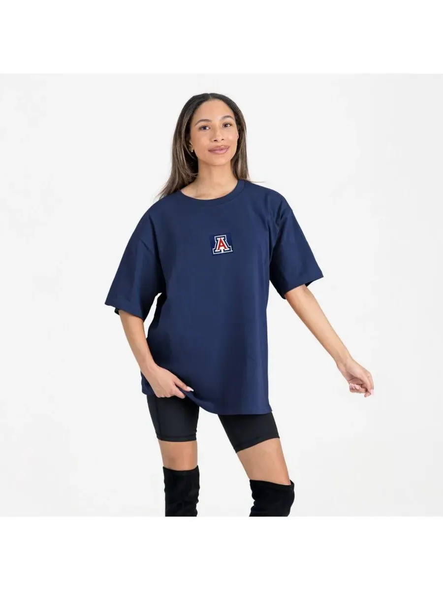 Gameday Couture Женская футболка оверсайз Arizona Wildcats темно-синего цвета с надписью Back at Ya