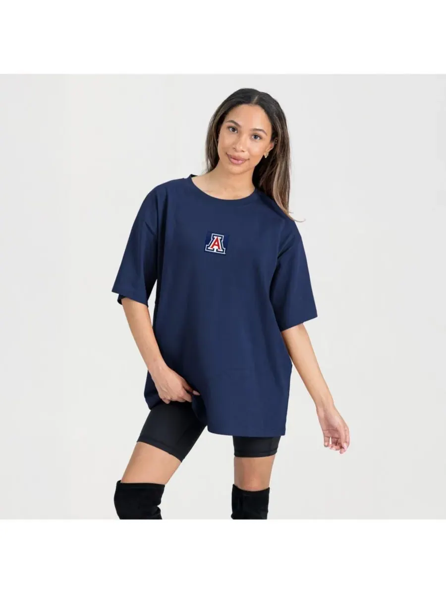 Gameday Couture Женская футболка оверсайз Arizona Wildcats темно-синего цвета с надписью Back at Ya — изображение 5 из 5