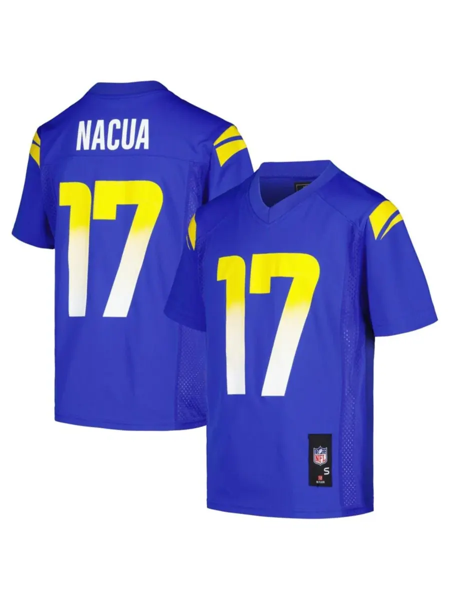 Детская футболка с длинным рукавом Puka Nacua Los Angeles Rams Outerstuff