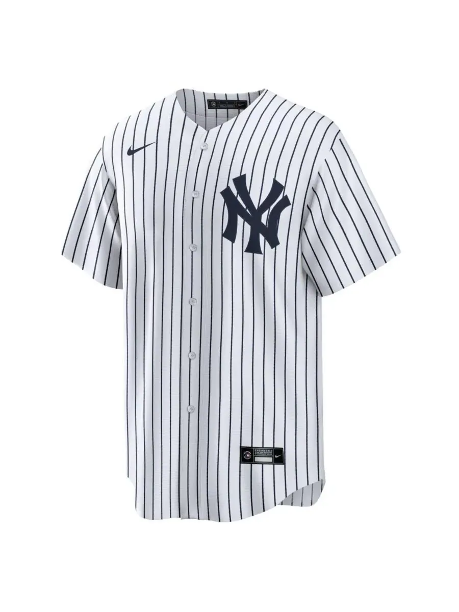 Мужская реплика джерси Anthony Volpe New York Yankees Home Nike — изображение 3 из 3, белый