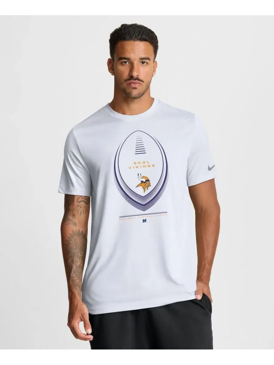 Мужская футболка Nike Minnesota Vikings Legend Icon Dri-FIT — изображение 1 из 5, белый