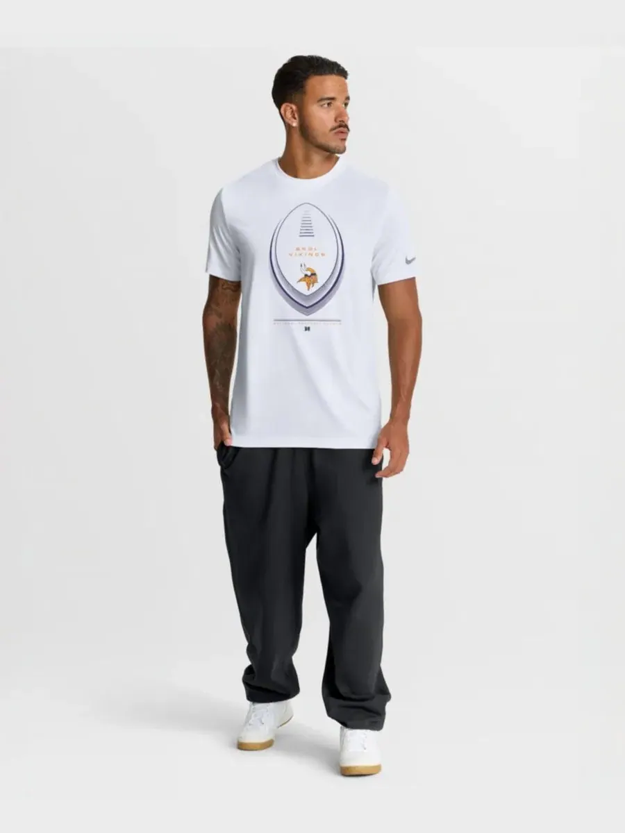 Мужская футболка Nike Minnesota Vikings Legend Icon Dri-FIT — изображение 5 из 5, белый