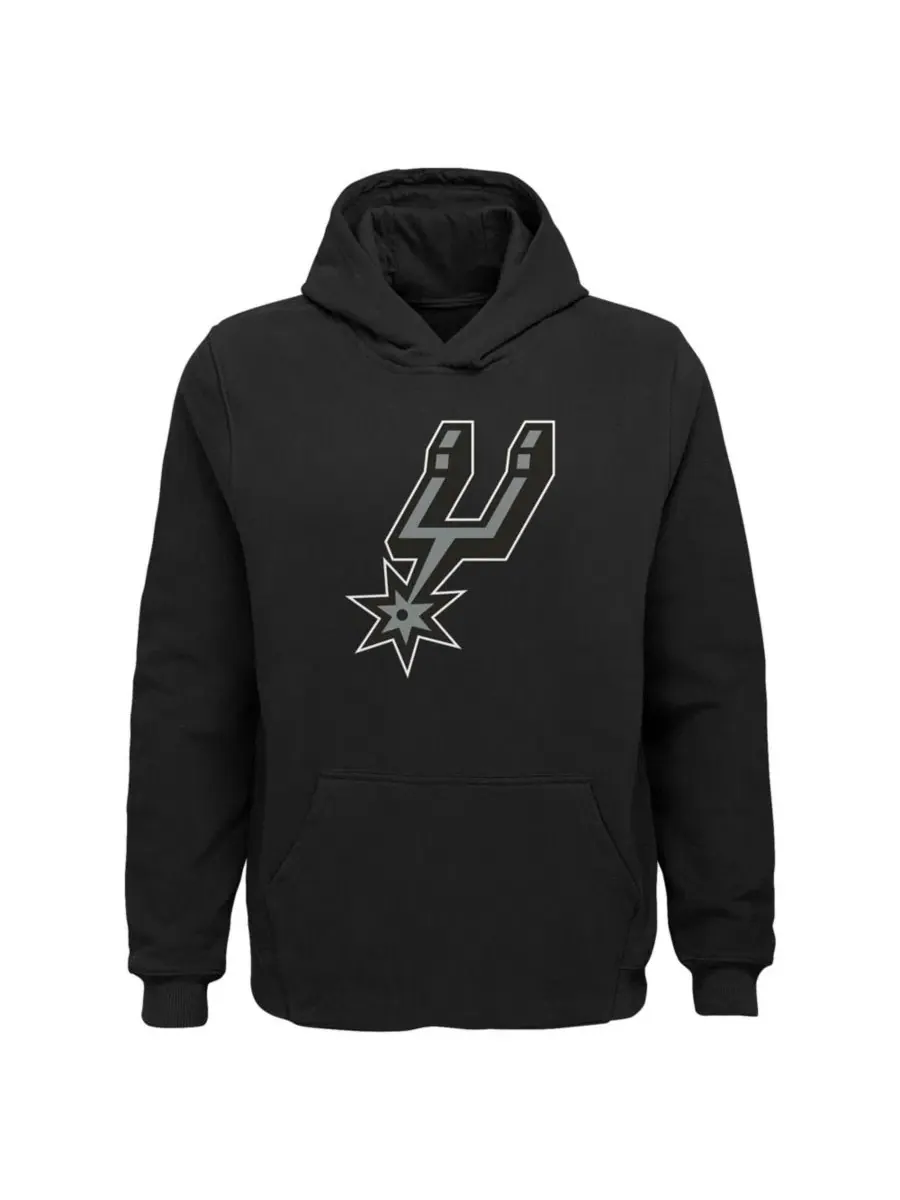Худи с принтом San Antonio Spurs Outerstuff — изображение 1 из 1, черный
