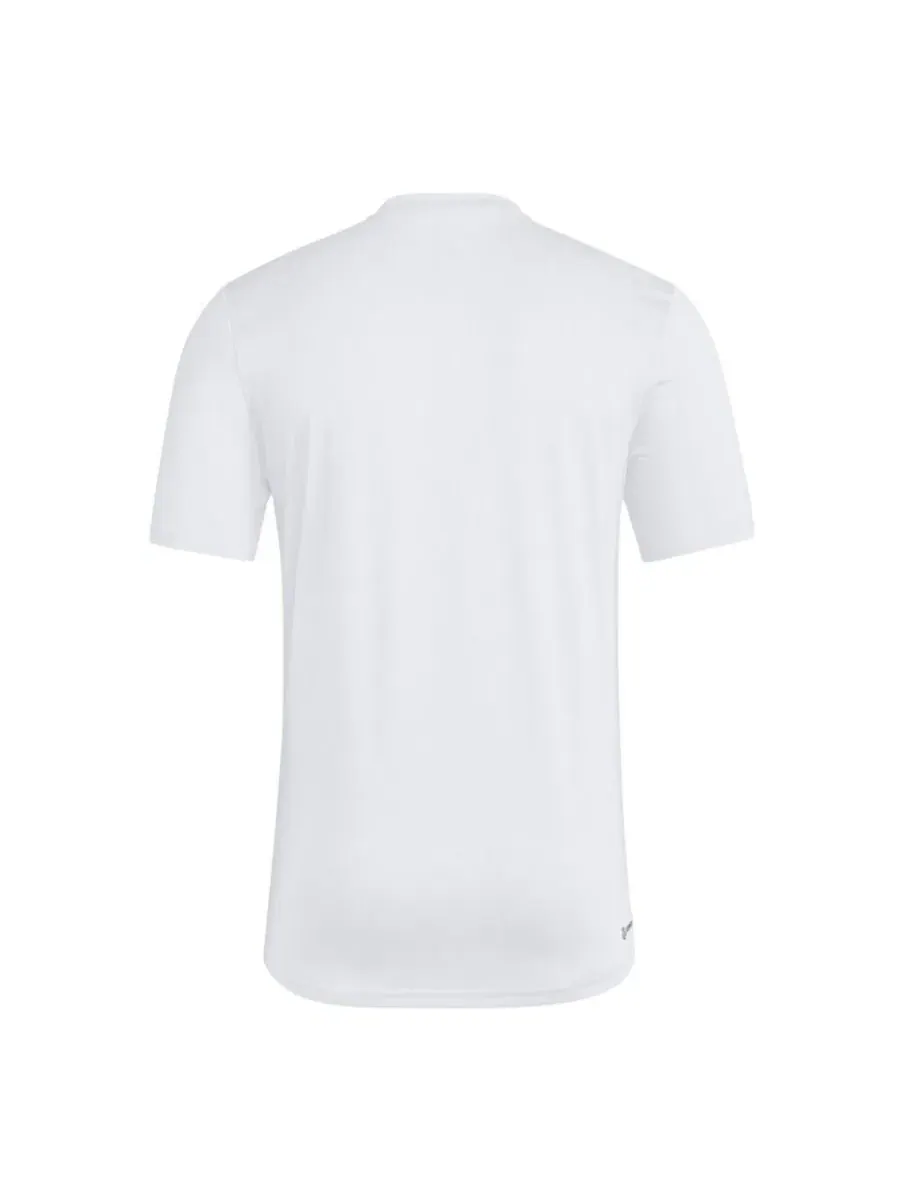 Футболка с принтом Wordmark Polyester adidas — изображение 2 из 3, белый