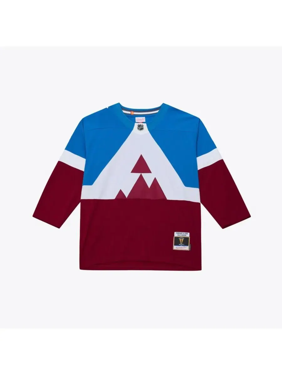 Мужская синяя майка Кейла Макара "Колорадо Эвеланш" сезона 2020 года "Power Play" Mitchell & Ness — изображение 1 из 5, синий