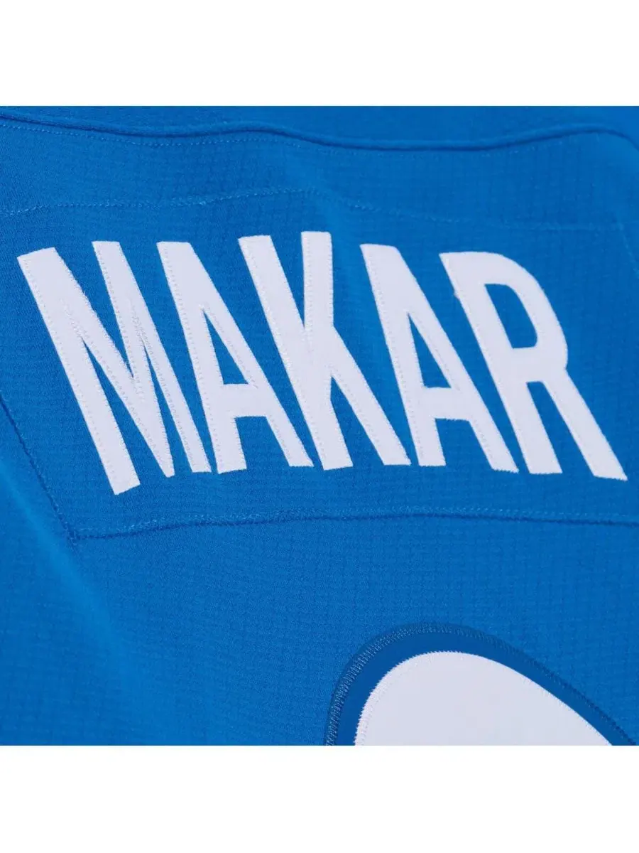 Мужская синяя майка Кейла Макара "Колорадо Эвеланш" сезона 2020 года "Power Play" Mitchell & Ness — изображение 3 из 5, синий